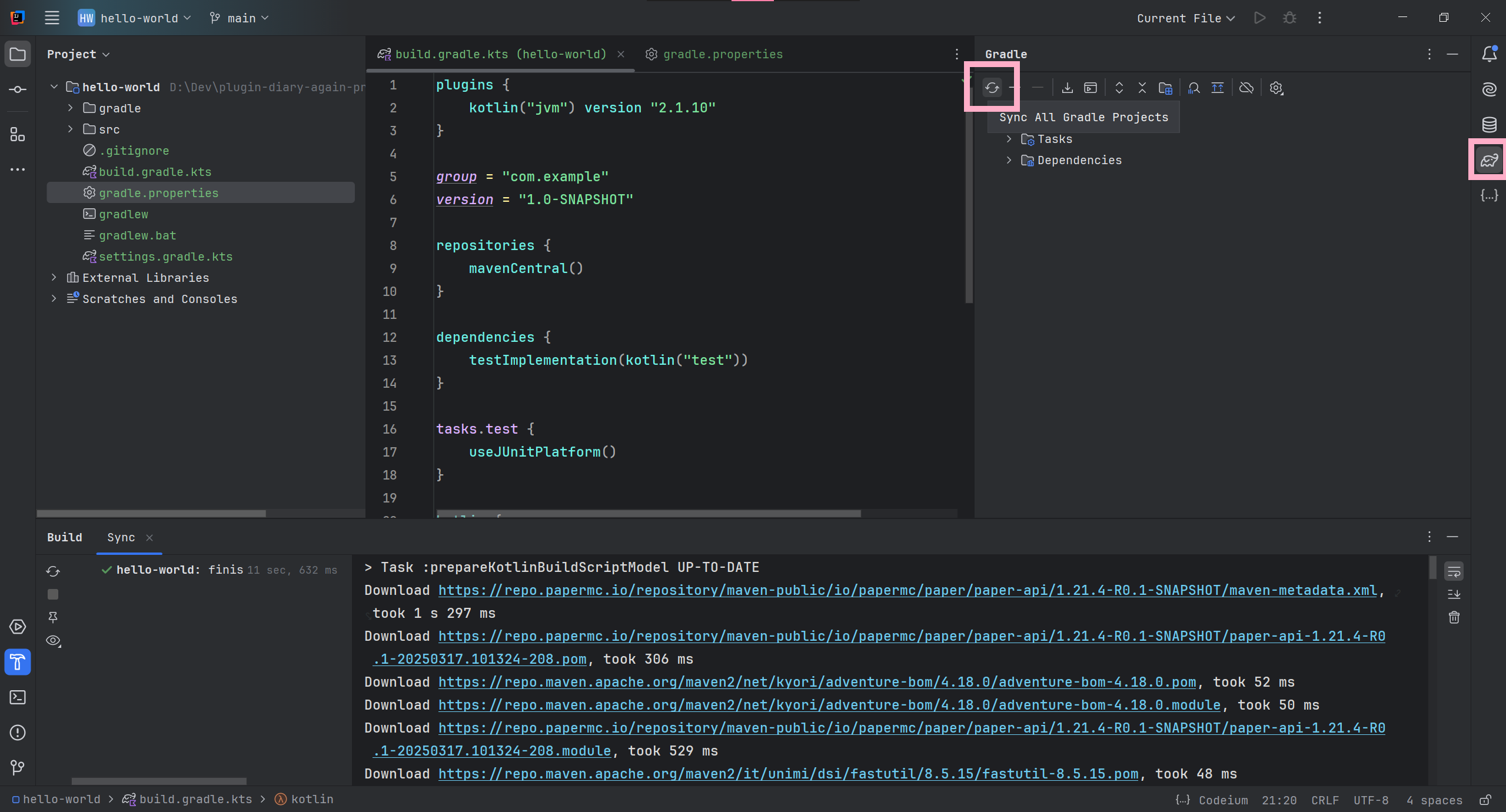 Gradle Import
